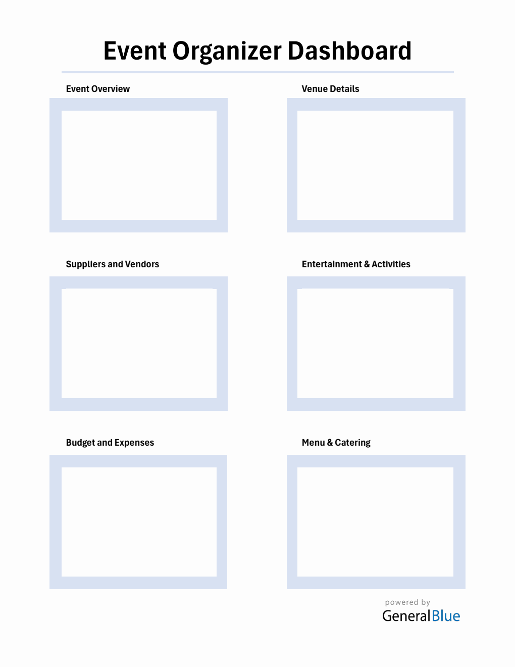 Event Planner Template in PDF (Classic)
